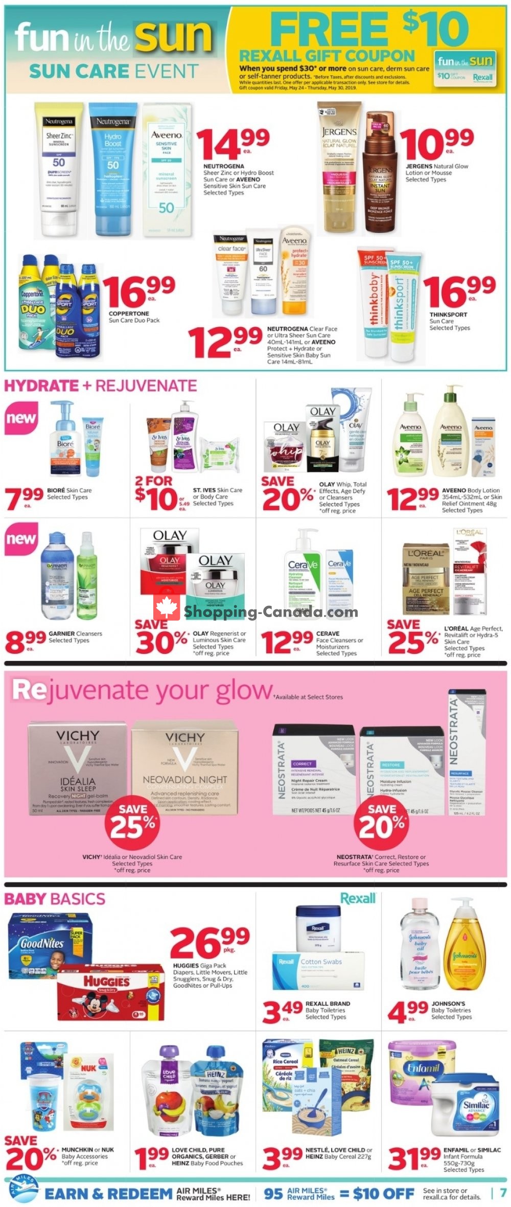 Rexall Drug Store flyer from Friday May 17, 2019 to Thursday May 23, 2019 - page 8