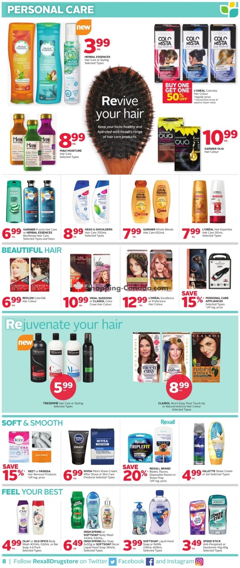 Rexall Drug Store flyer from Friday May 17, 2019 to Thursday May 23, 2019 - page 9