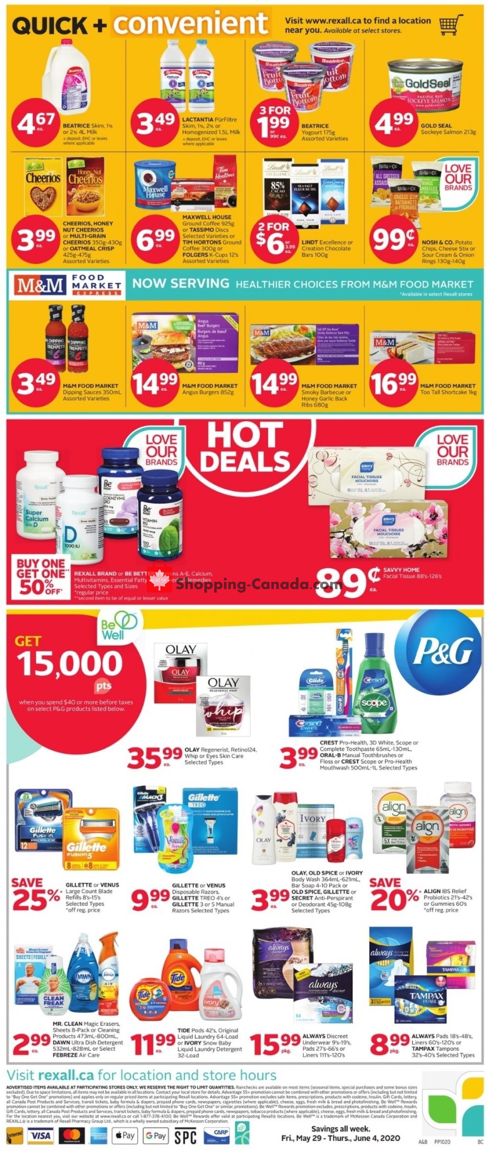 Rexall Drug Store flyer from Friday May 29, 2020 to Thursday June 4, 2020 - page 2