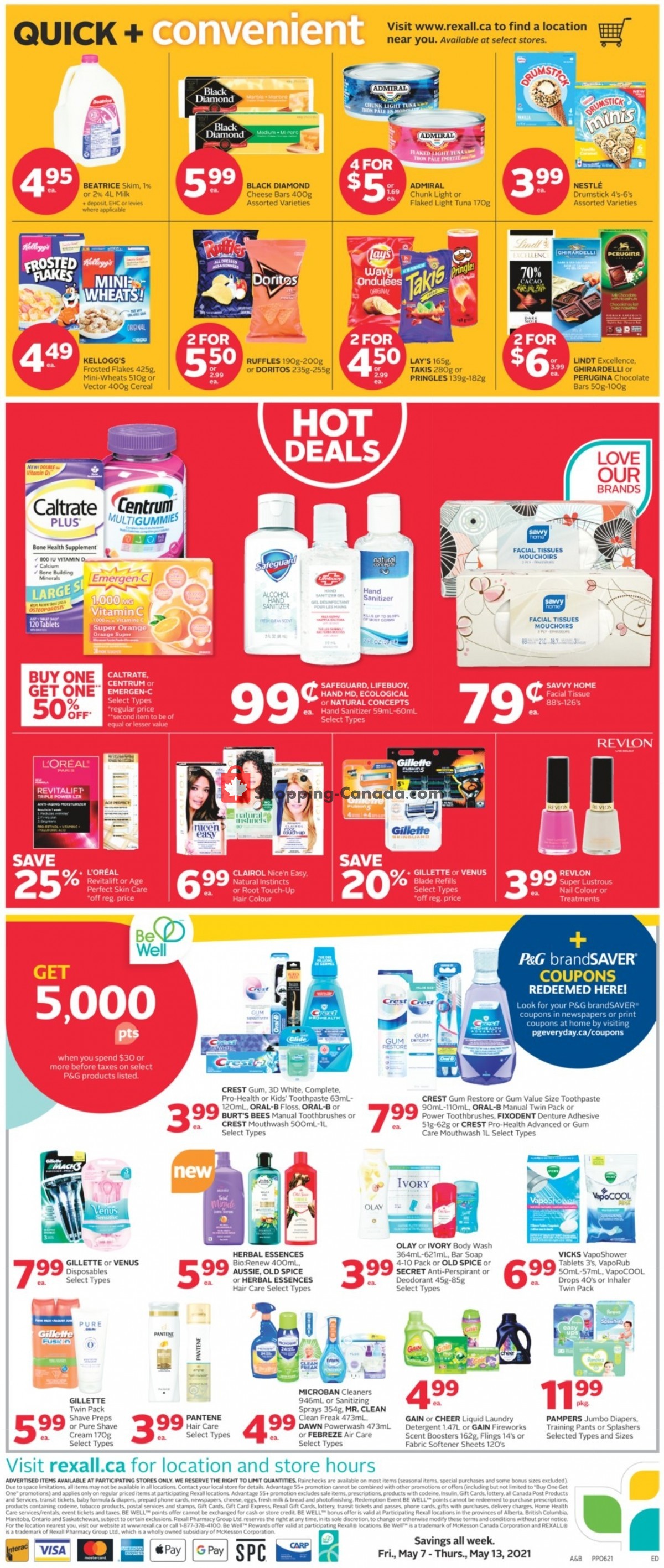 Rexall Drug Store flyer from Friday May 7, 2021 to Thursday May 13, 2021 - page 2