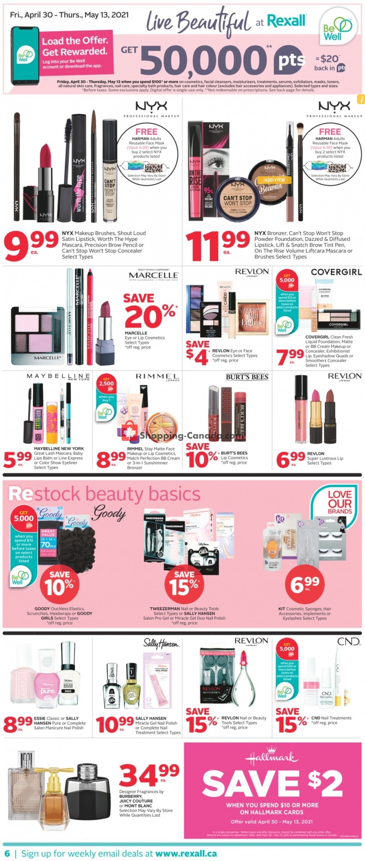 Rexall Drug Store flyer from Friday May 7, 2021 to Thursday May 13, 2021 - page 8