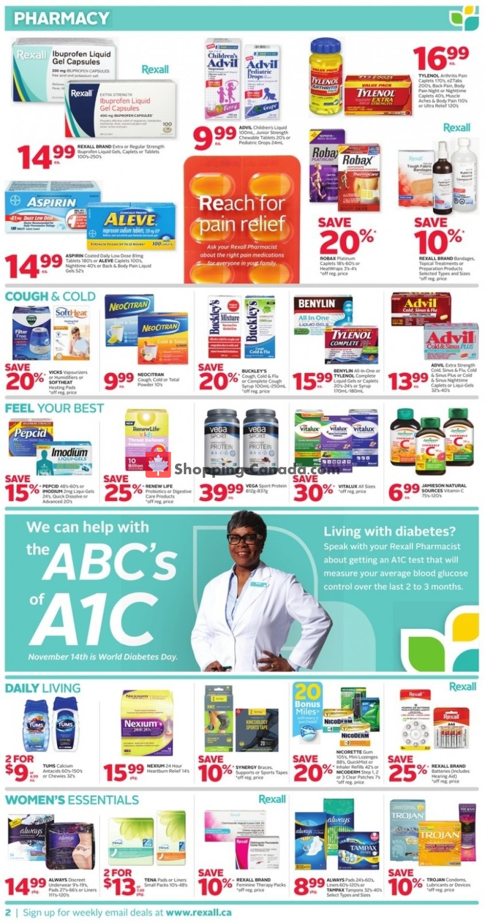Rexall Drug Store flyer from Friday November 8, 2019 to Thursday November 14, 2019 - page 3