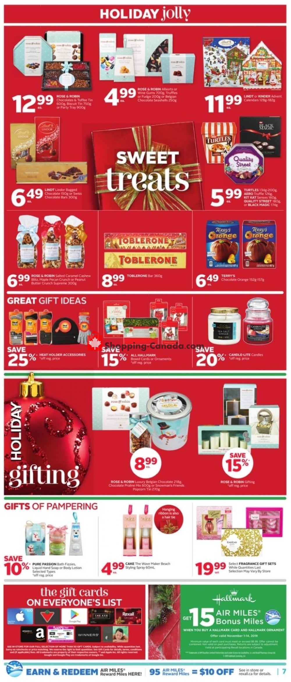 Rexall Drug Store flyer from Friday November 8, 2019 to Thursday November 14, 2019 - page 8