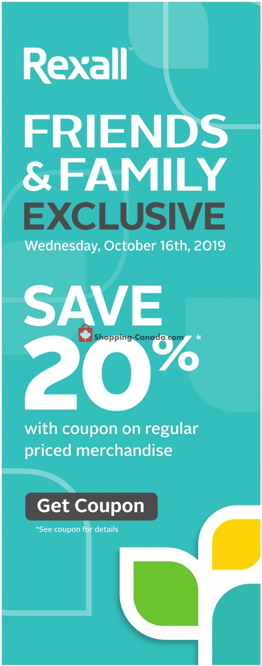 Rexall Drug Store flyer from Friday October 11, 2019 to Thursday October 17, 2019 - page 3