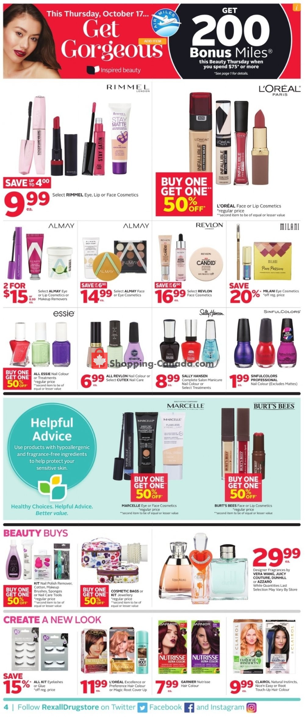 Rexall Drug Store flyer from Friday October 11, 2019 to Thursday October 17, 2019 - page 7