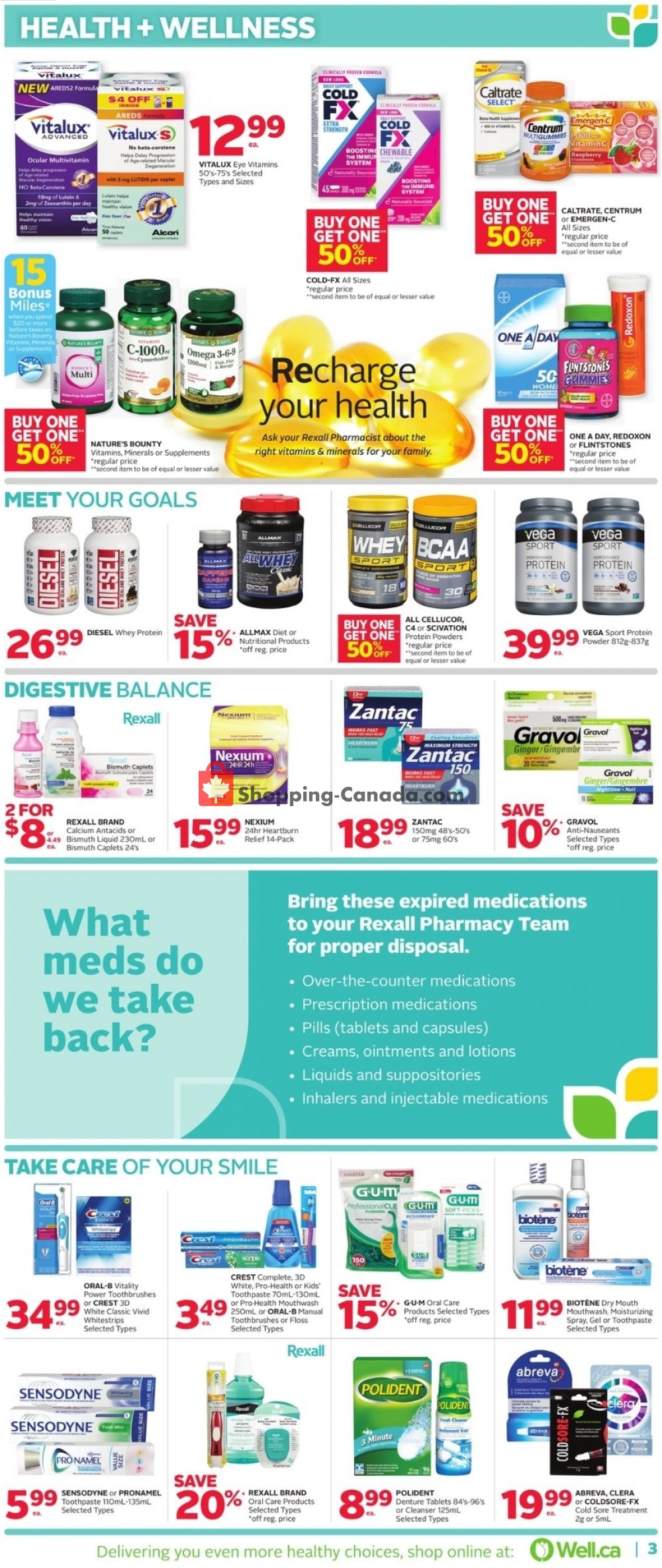 Rexall Drug Store flyer from Friday September 13, 2019 to Thursday September 19, 2019 - page 4