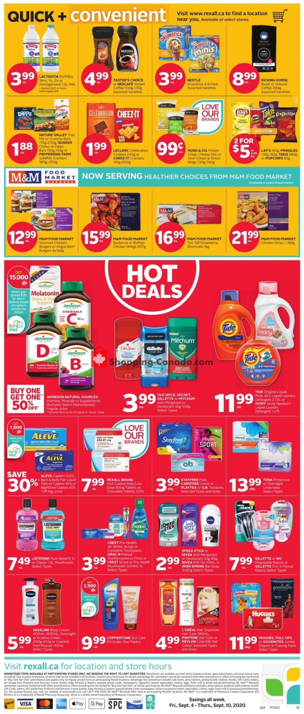 Rexall Drug Store flyer from Friday September 4, 2020 to Thursday September 10, 2020 - page 6