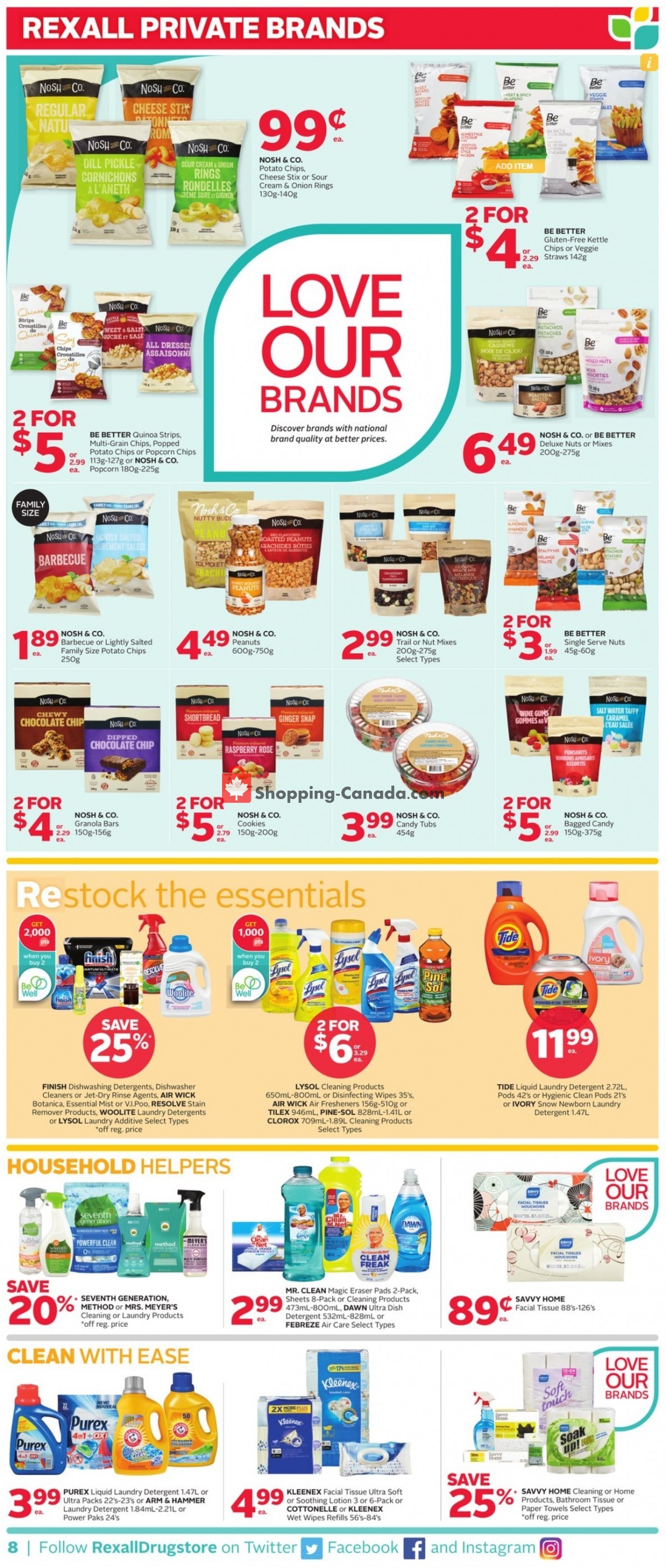 Rexall Drug Store flyer from Friday April 30, 2021 to Thursday May 6, 2021 - page 10