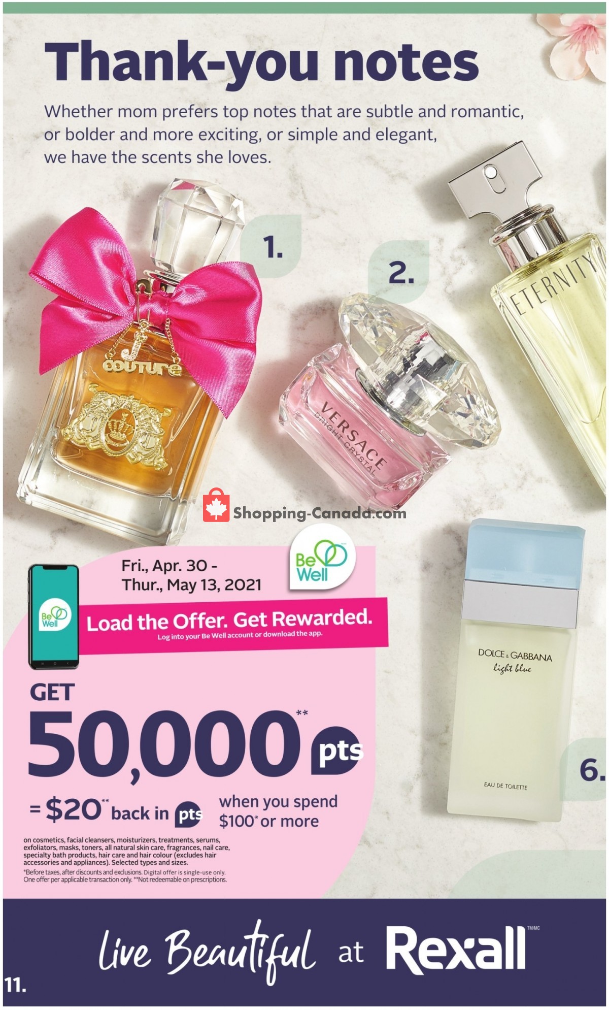 Rexall Drug Store flyer from Friday April 30, 2021 to Thursday May 6, 2021 - page 22