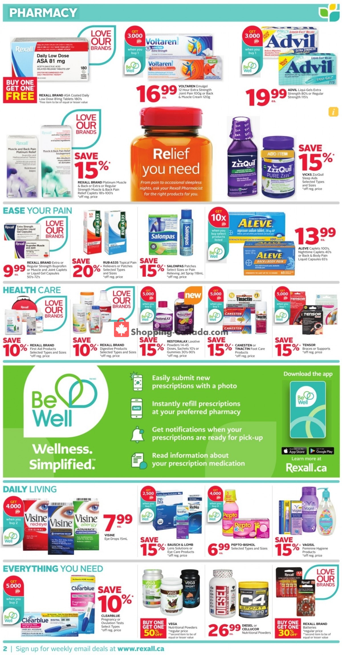 Rexall Drug Store flyer from Friday April 30, 2021 to Thursday May 6, 2021 - page 3