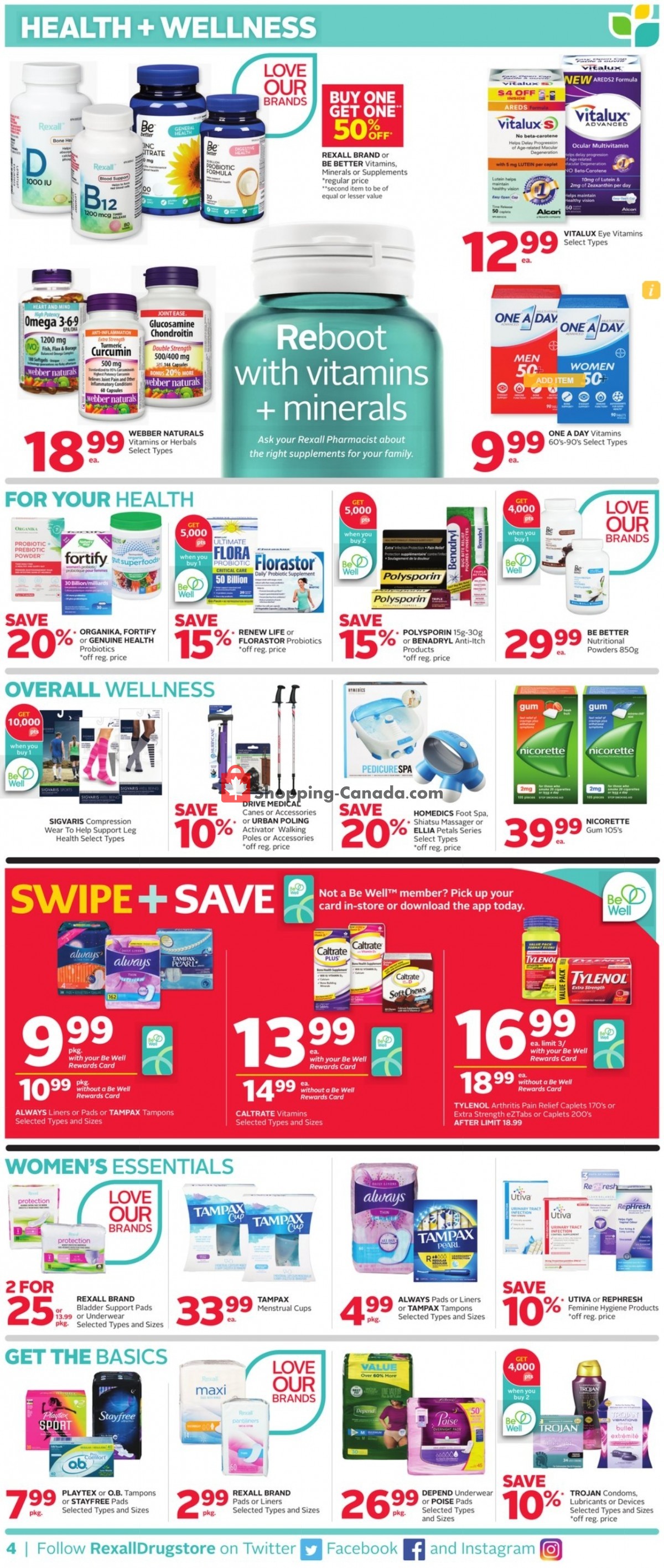 Rexall Drug Store flyer from Friday April 30, 2021 to Thursday May 6, 2021 - page 5