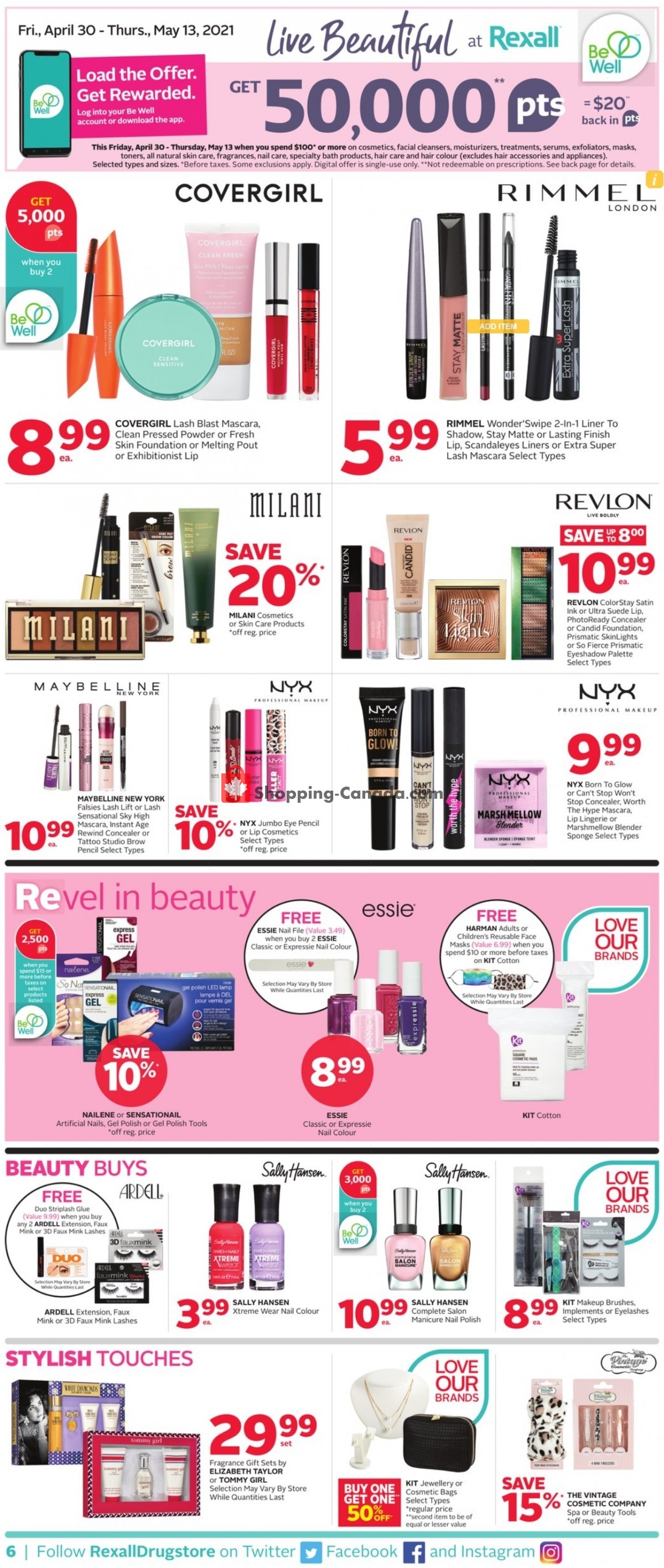 Rexall Drug Store flyer from Friday April 30, 2021 to Thursday May 6, 2021 - page 7