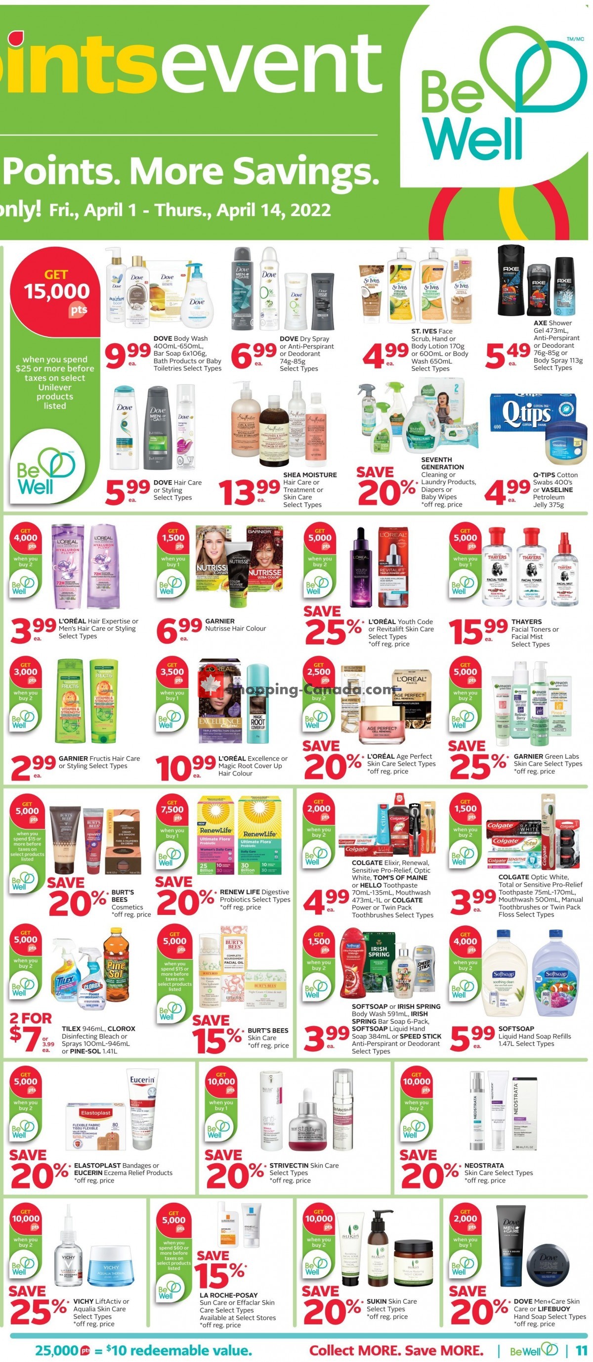 Rexall Drug Store Canada, flyer (Special Offer ON) April 8 April 14, 2022 Shopping Canada