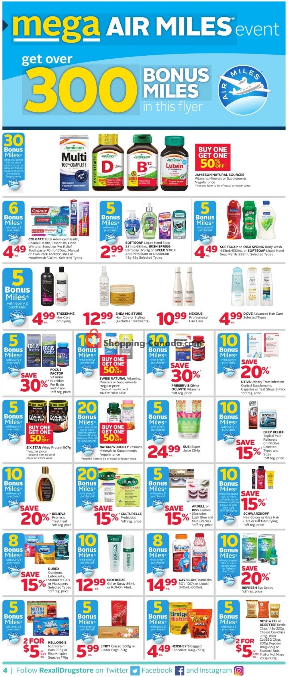 Rexall Drug Store flyer from Friday August 9, 2019 to Thursday August 15, 2019 - page 5