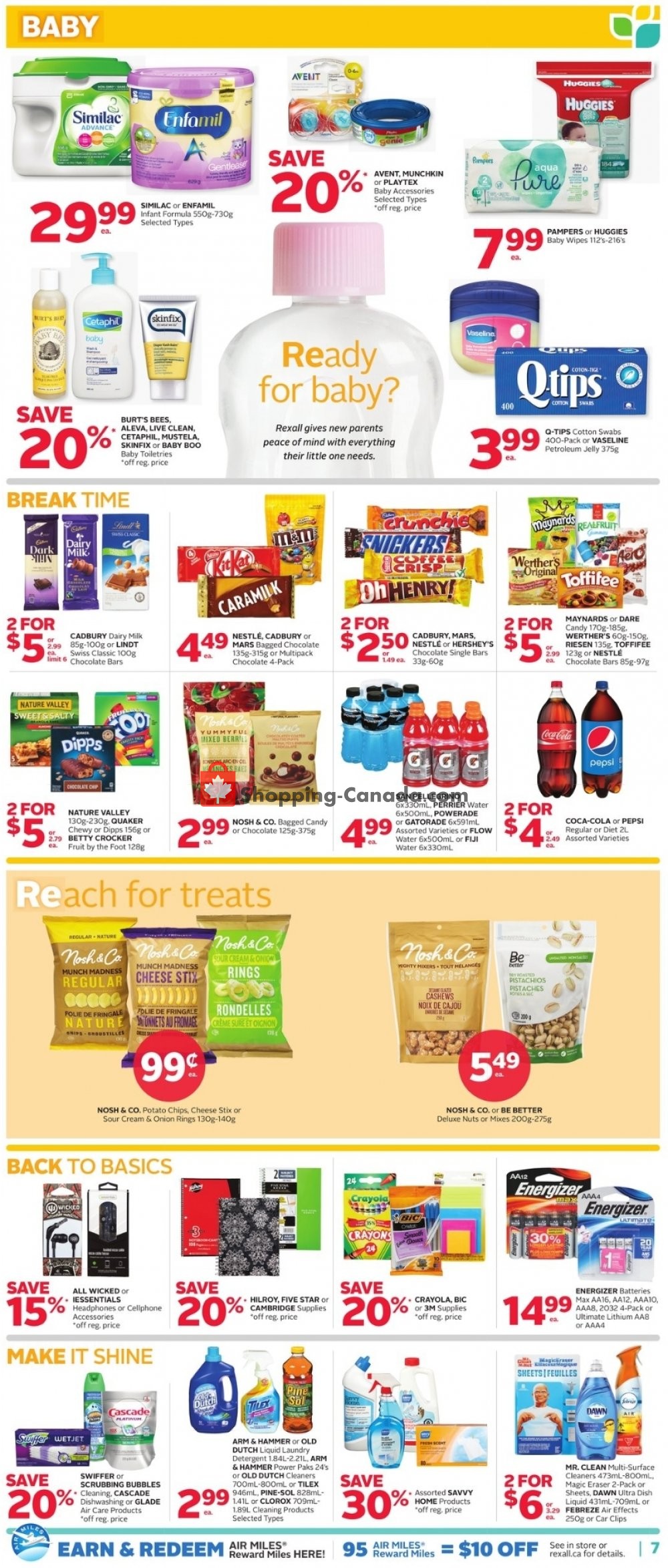 Rexall Drug Store flyer from Friday August 9, 2019 to Thursday August 15, 2019 - page 8