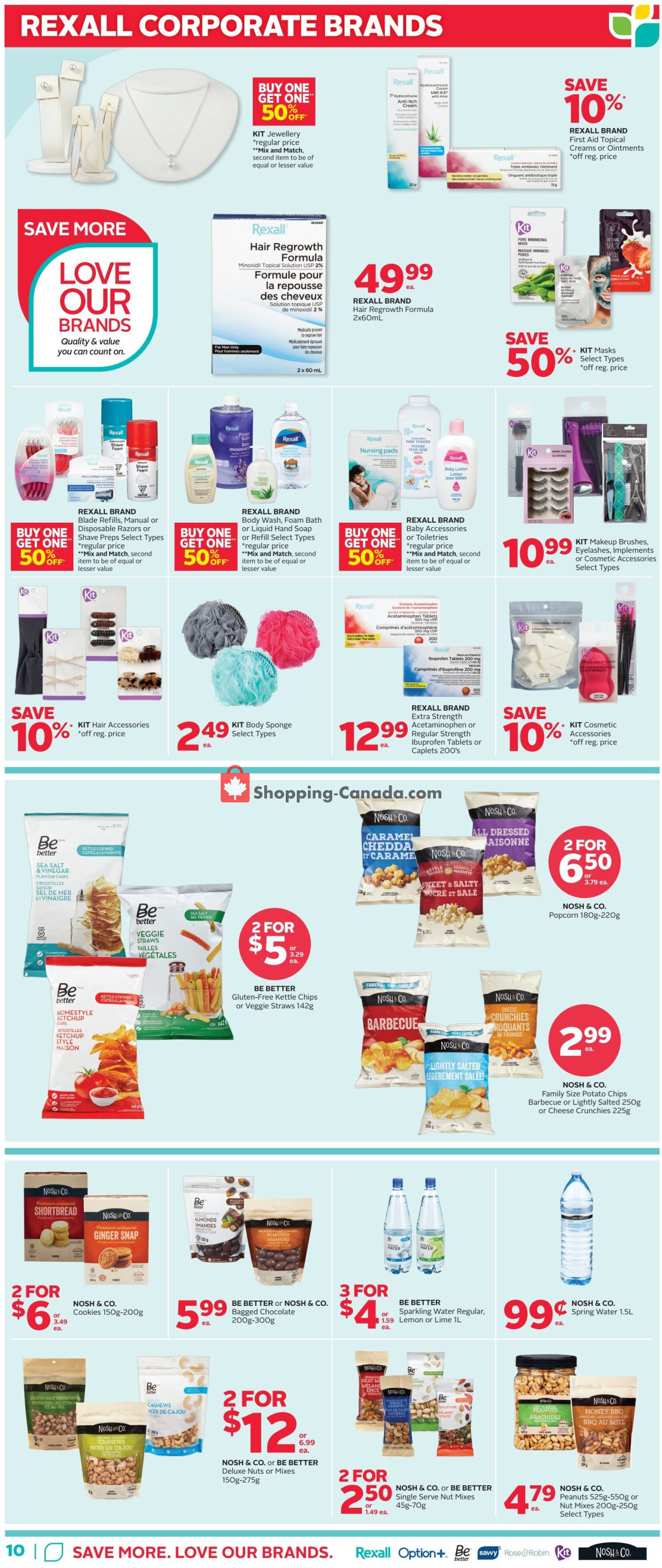 Rexall Drug Store flyer from Friday January 19, 2024 to Thursday January 25, 2024 - page 14