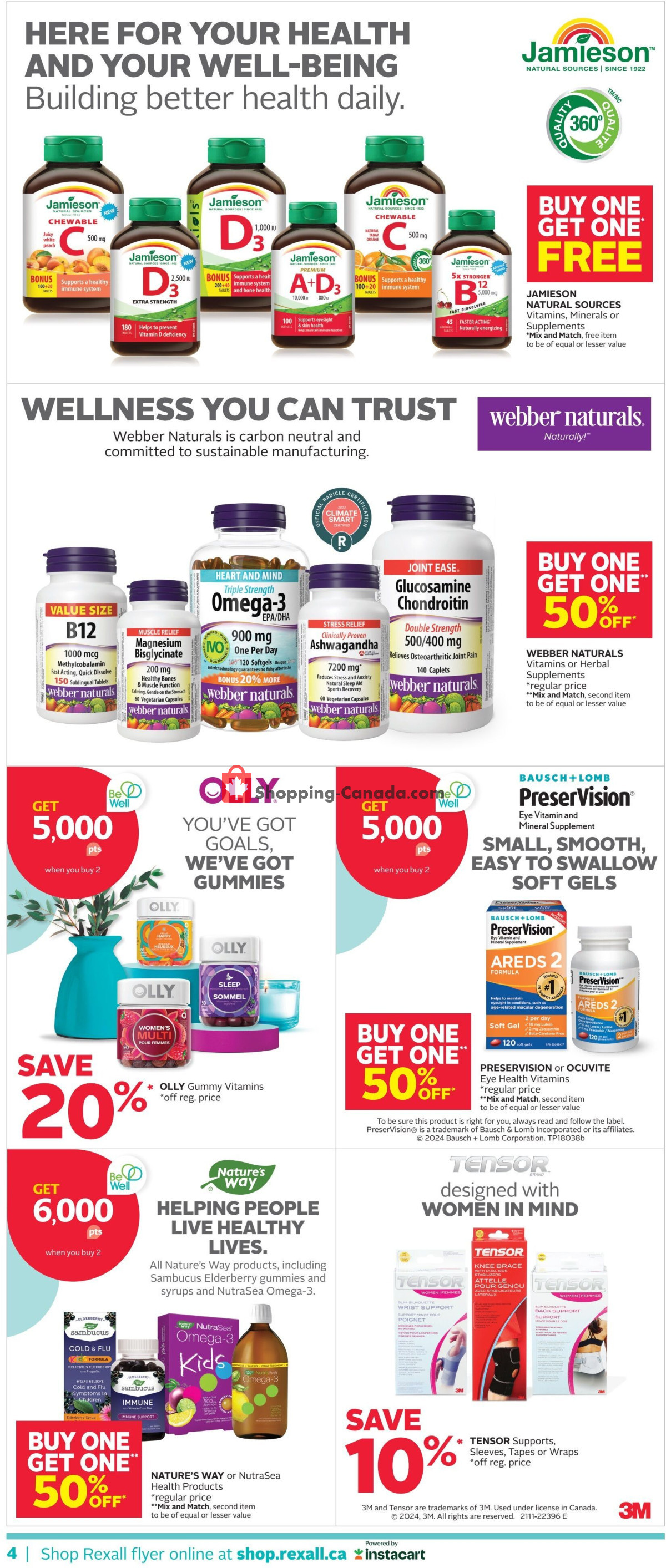 Rexall Drug Store flyer from Friday January 19, 2024 to Thursday January 25, 2024 - page 7