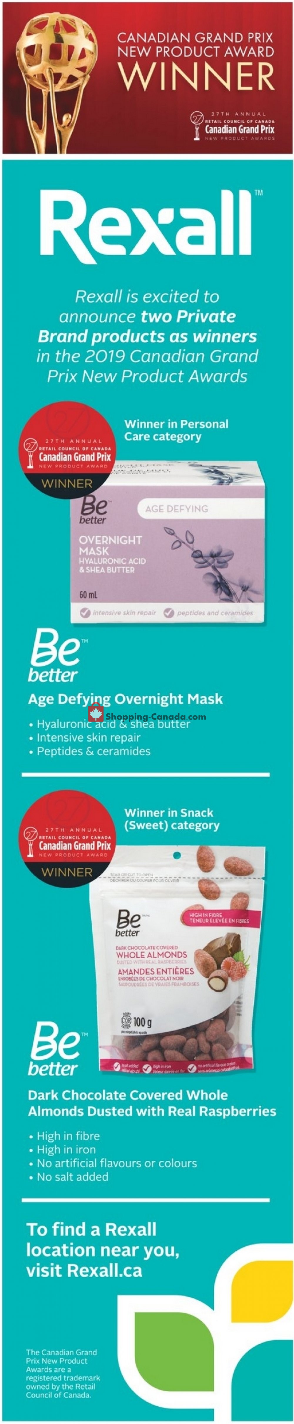 Rexall Drug Store flyer from Friday January 22, 2021 to Thursday January 28, 2021 - page 9