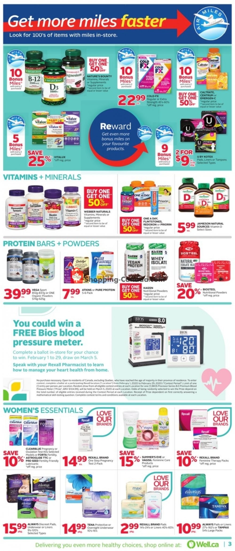 Rexall Drug Store flyer from Friday January 31, 2020 to Thursday February 6, 2020 - page 4