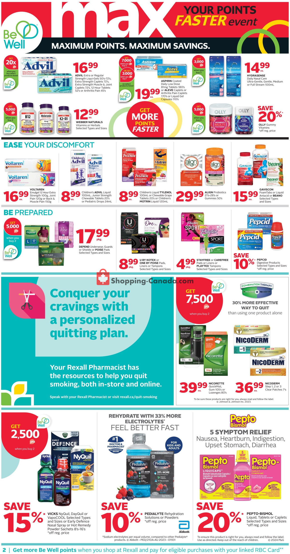 Rexall Drug Store flyer from Friday January 5, 2024 to Thursday January 18, 2024 - page 4