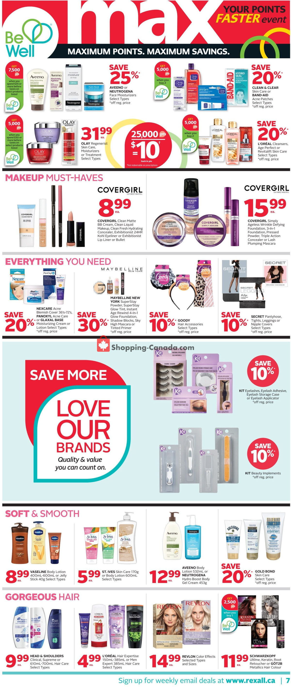 Rexall Drug Store flyer from Friday January 5, 2024 to Thursday January 18, 2024 - page 9