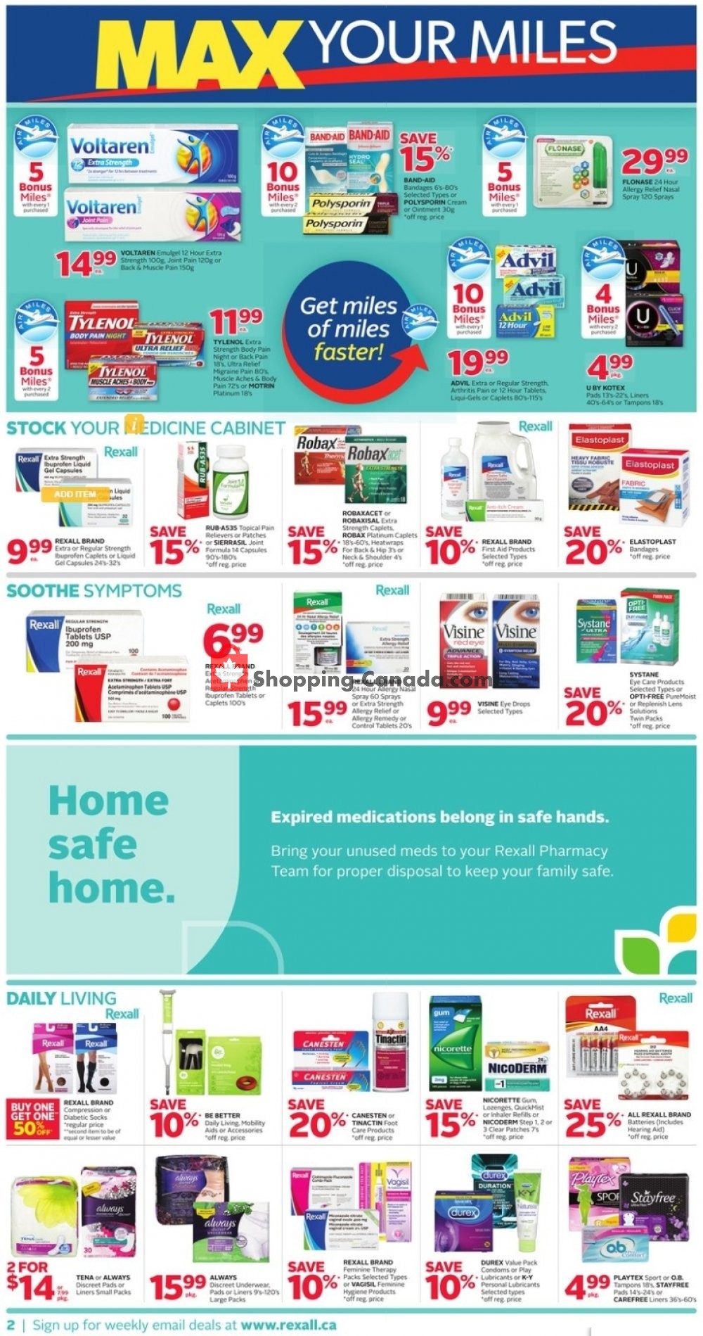 Rexall Drug Store flyer from Friday July 12, 2019 to Thursday July 18, 2019 - page 3