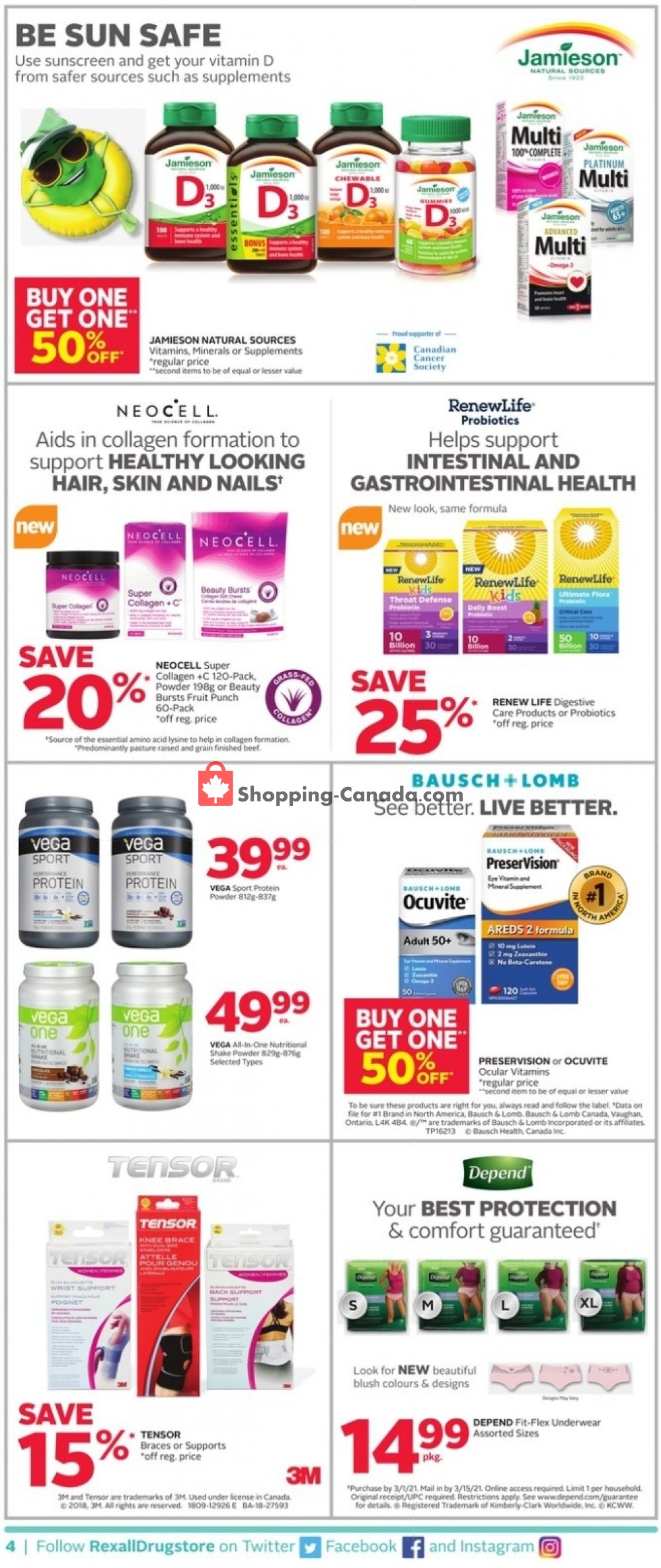 Rexall Drug Store flyer from Friday July 12, 2019 to Thursday July 18, 2019 - page 5
