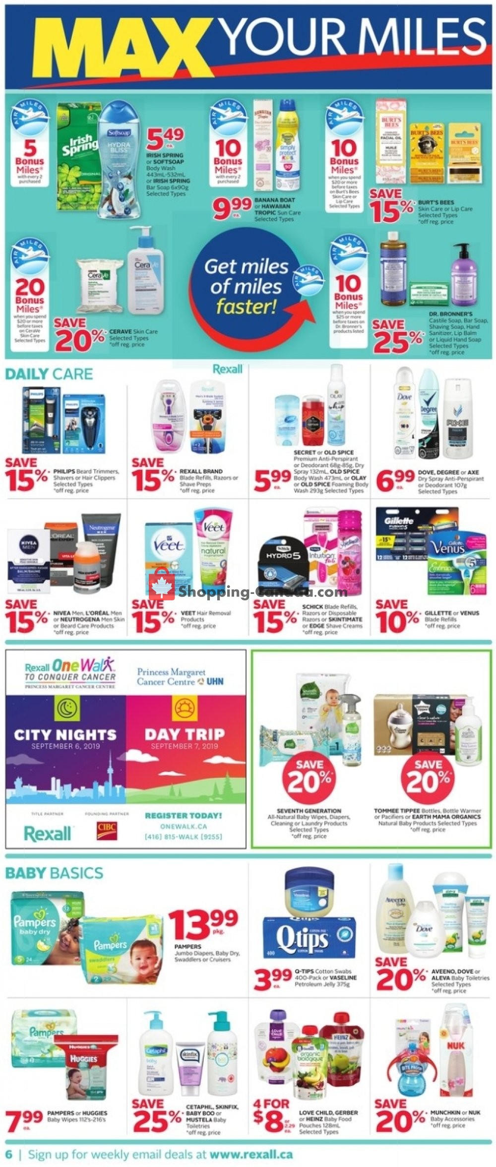 Rexall Drug Store flyer from Friday July 12, 2019 to Thursday July 18, 2019 - page 7