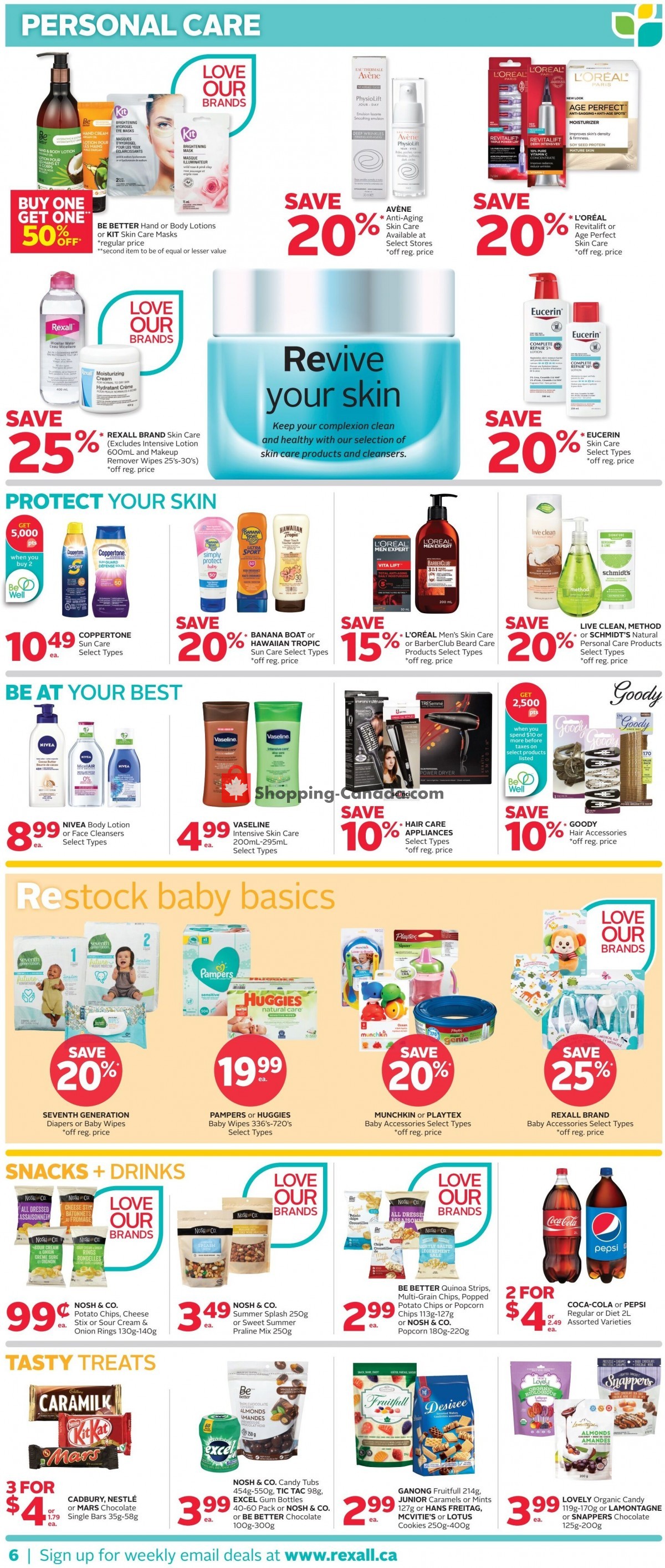 Rexall Drug Store flyer from Friday July 16, 2021 to Thursday July 22, 2021 - page 11