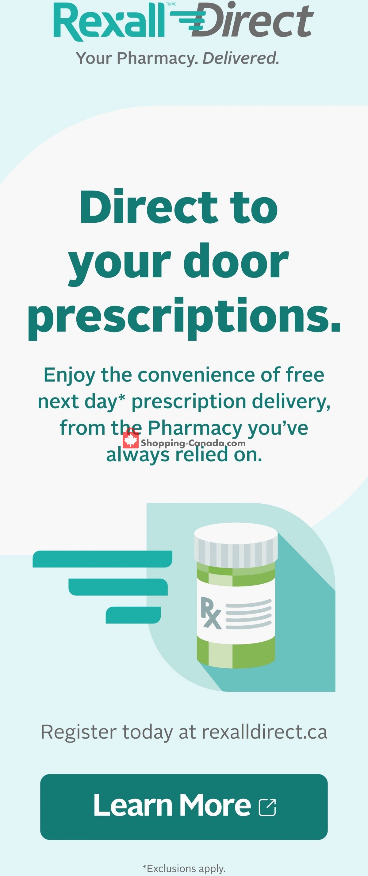Rexall Drug Store flyer from Friday July 16, 2021 to Thursday July 22, 2021 - page 5