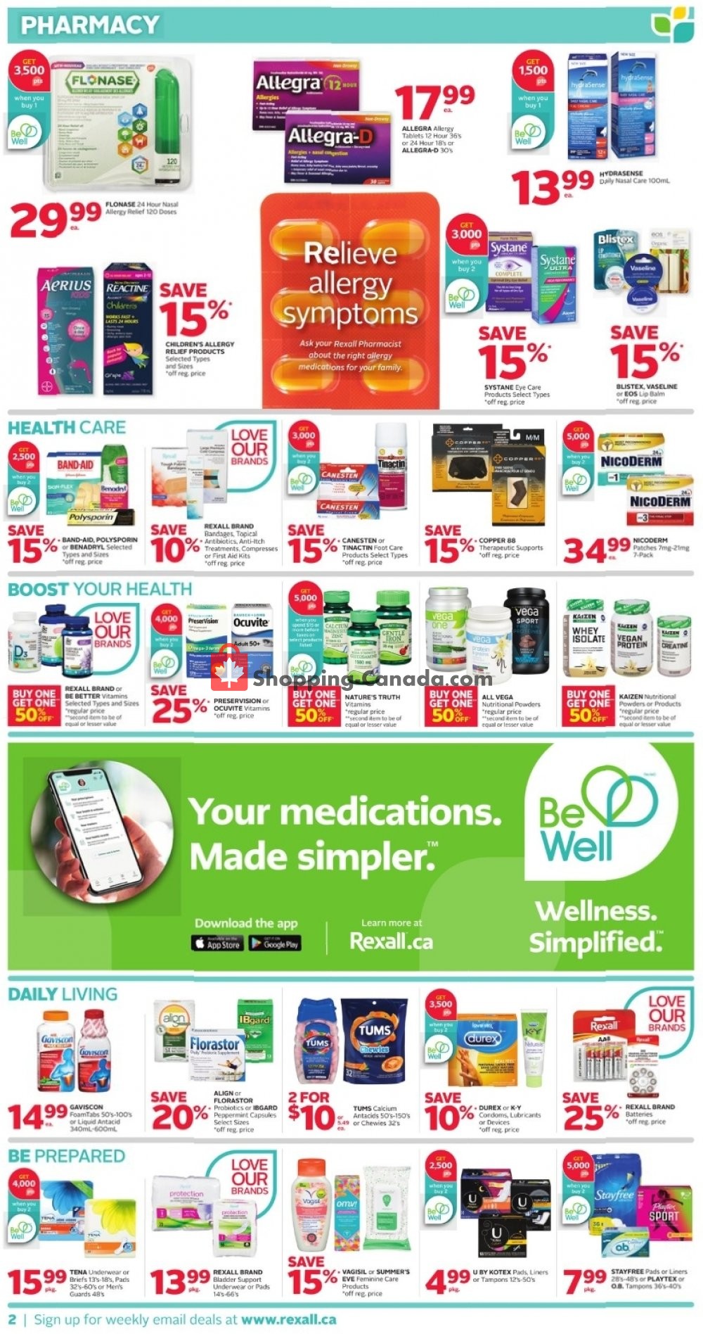 Rexall Drug Store flyer from Friday July 24, 2020 to Thursday July 30, 2020 - page 3