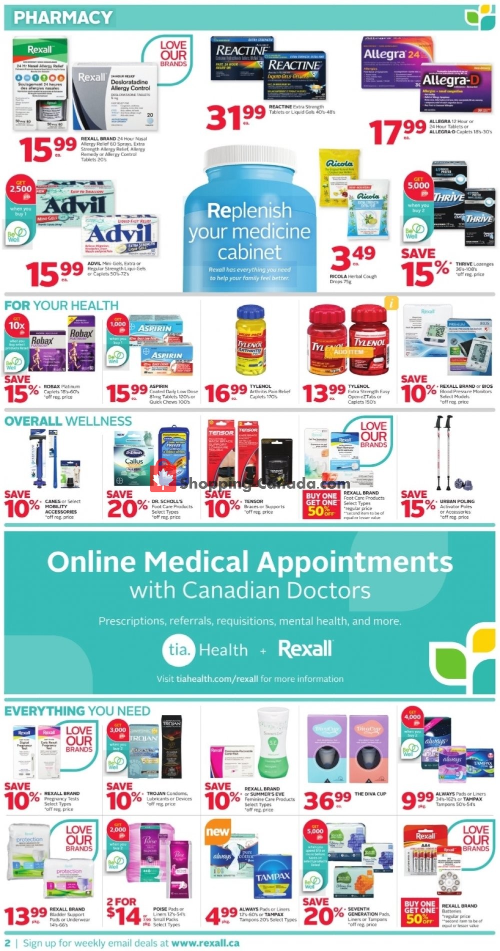 Rexall Drug Store flyer from Friday July 31, 2020 to Thursday August 6, 2020 - page 3