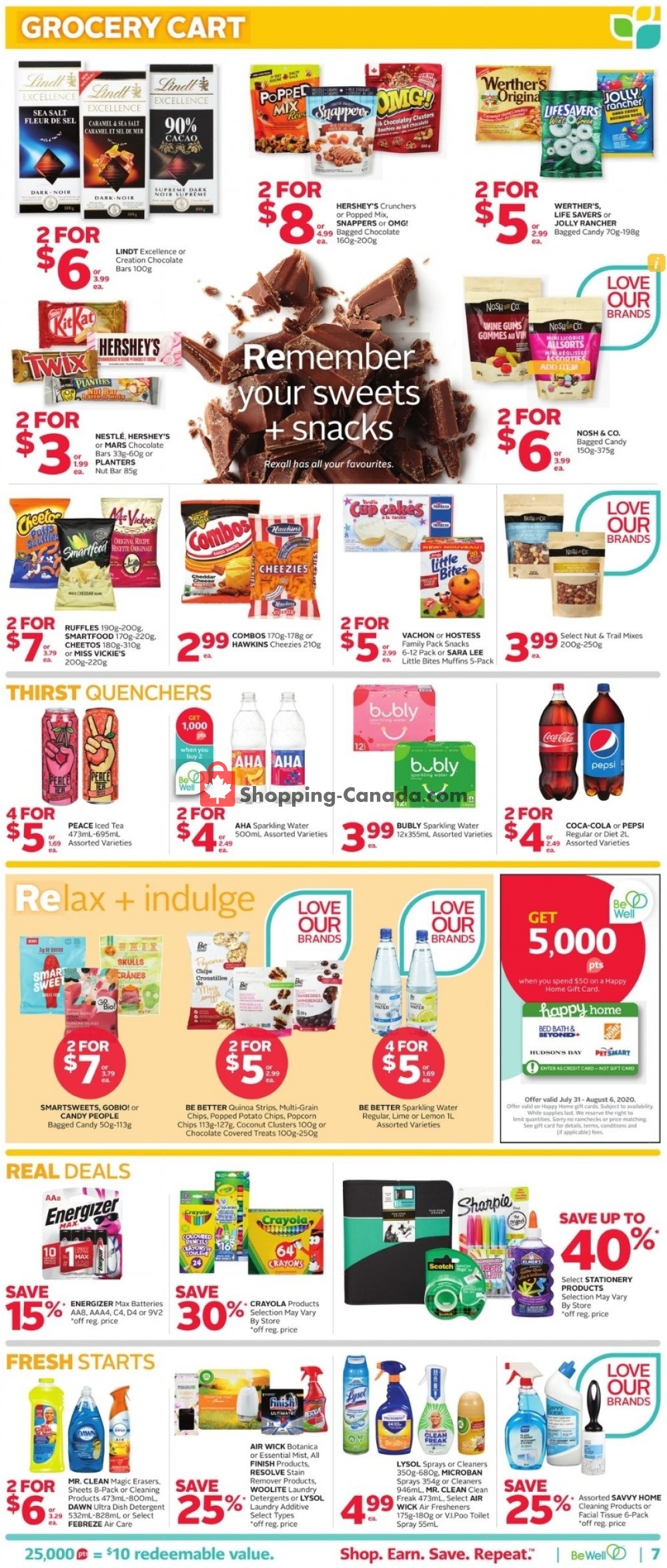 Rexall Drug Store flyer from Friday July 31, 2020 to Thursday August 6, 2020 - page 8