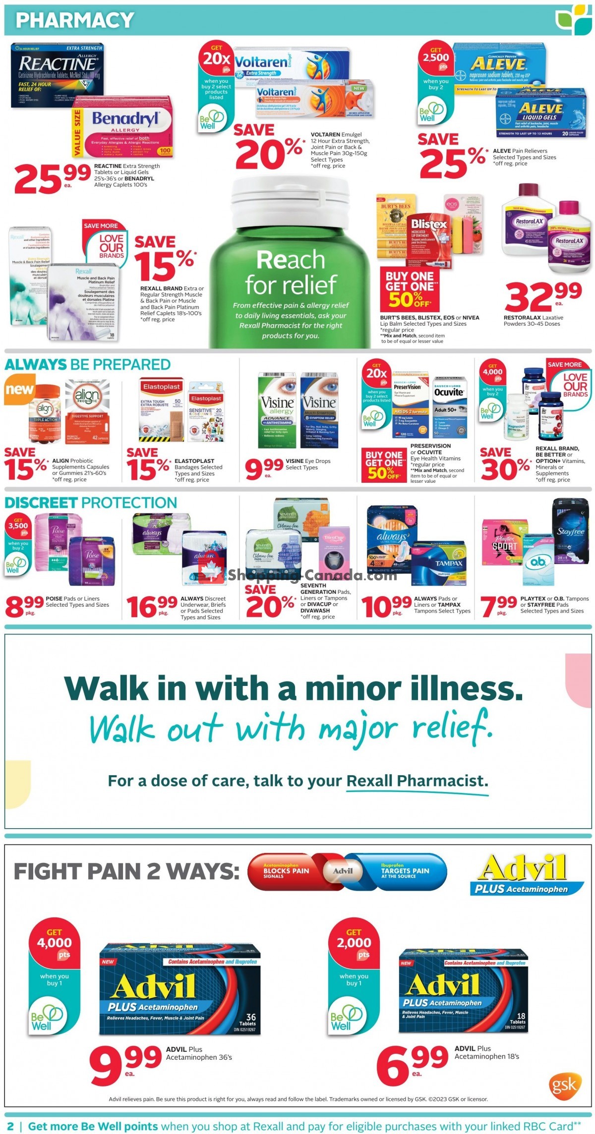 Rexall Drug Store Canada, flyer (Special Offer ON) June 2 June 8, 2023 Shopping Canada