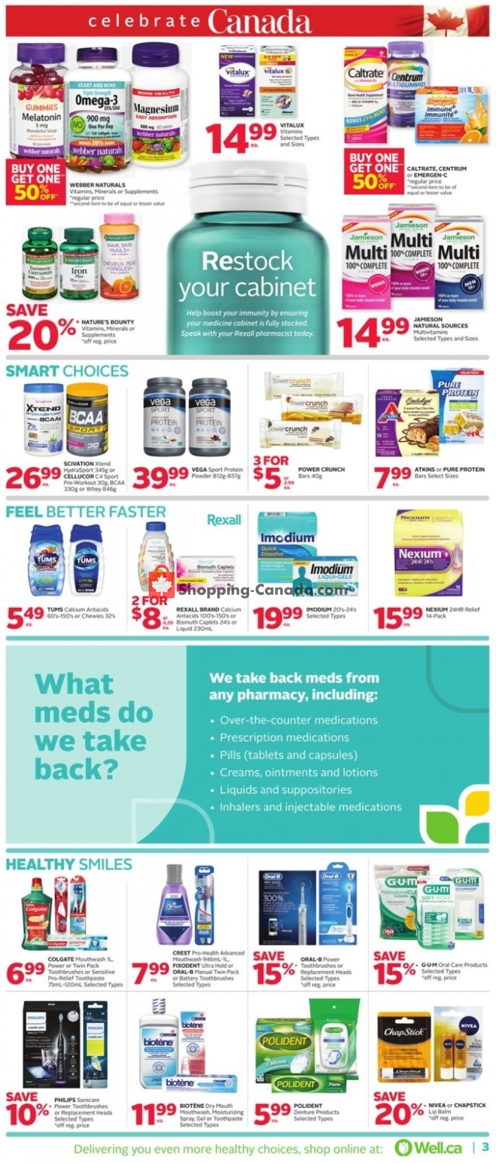 Rexall Drug Store flyer from Friday June 28, 2019 to Thursday July 4, 2019 - page 4