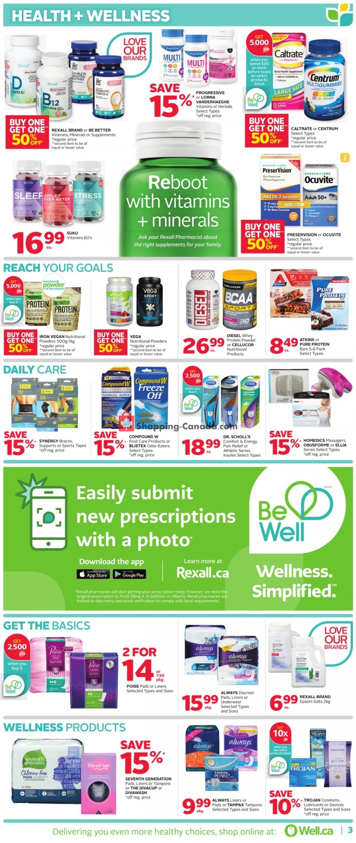 Rexall Drug Store flyer from Friday June 4, 2021 to Thursday June 10, 2021 - page 7