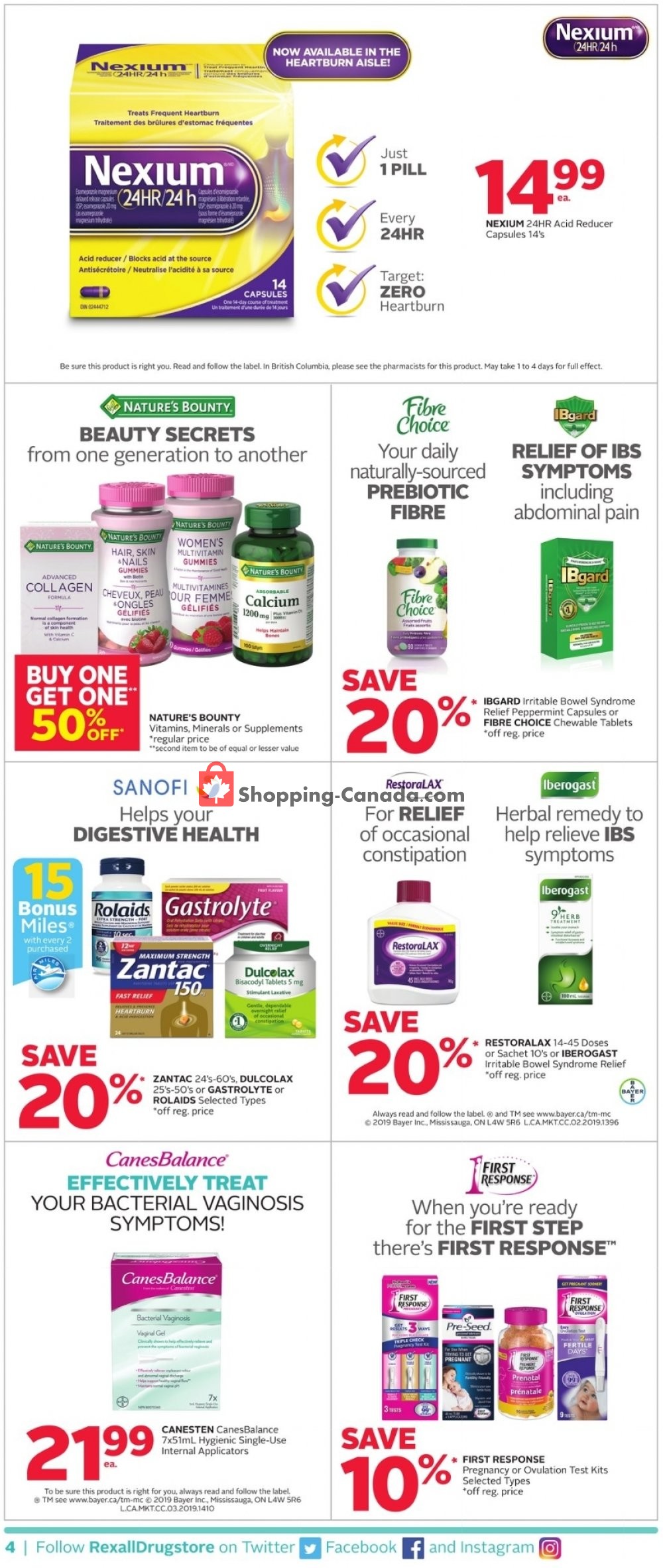 Rexall Drug Store flyer from Friday May 10, 2019 to Thursday May 16, 2019 - page 5