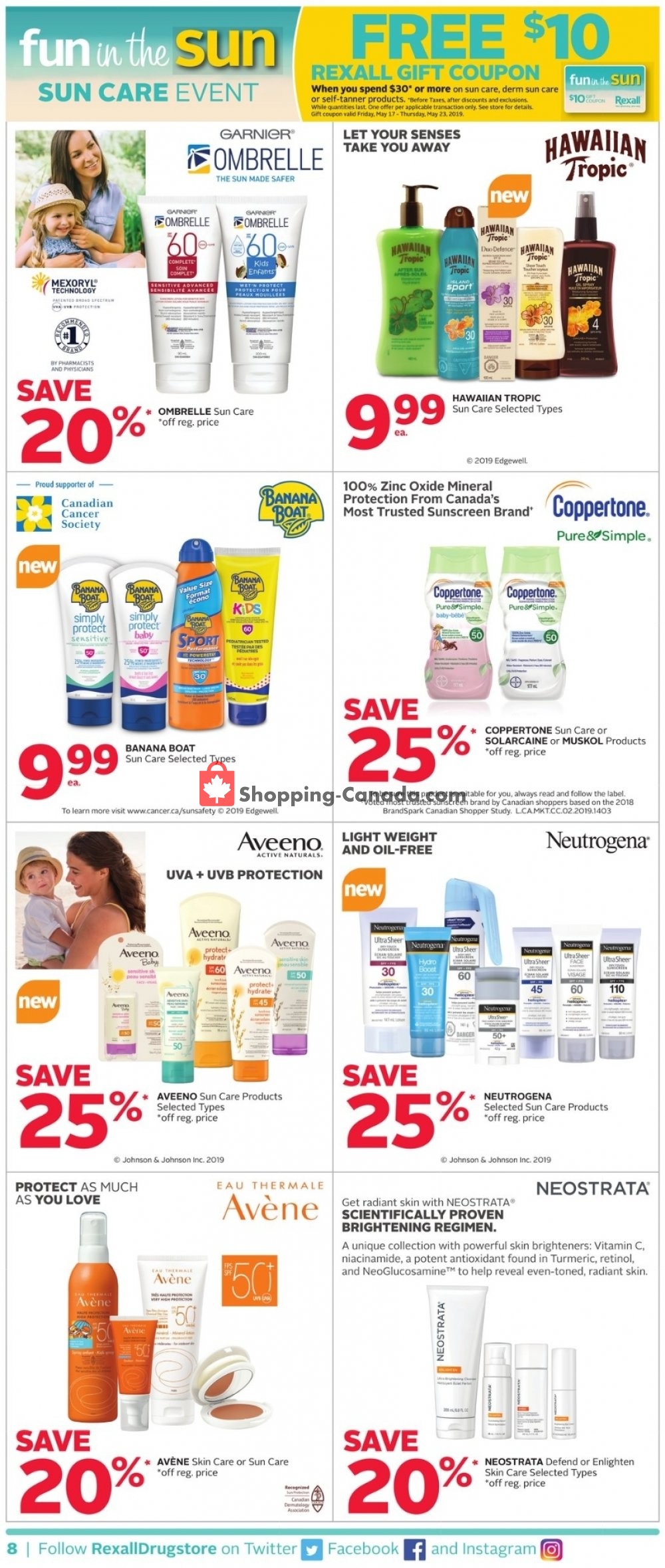Rexall Drug Store flyer from Friday May 10, 2019 to Thursday May 16, 2019 - page 9