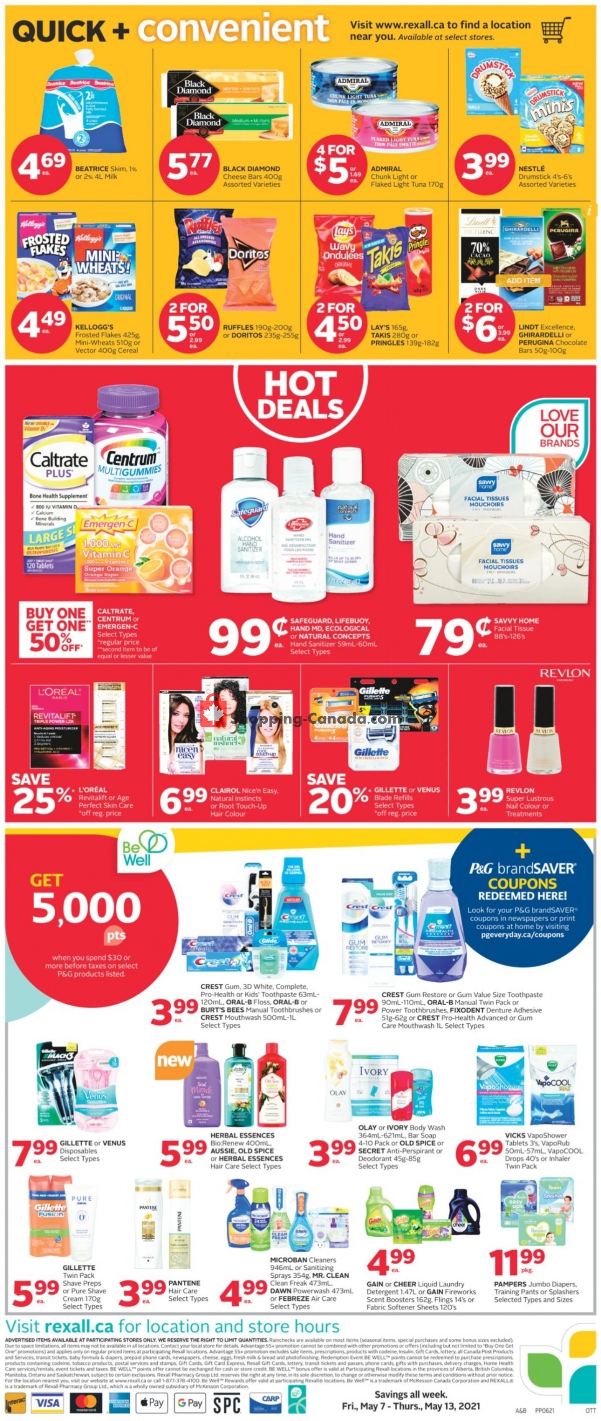 Rexall Drug Store flyer from Friday May 7, 2021 to Thursday May 13, 2021 - page 2