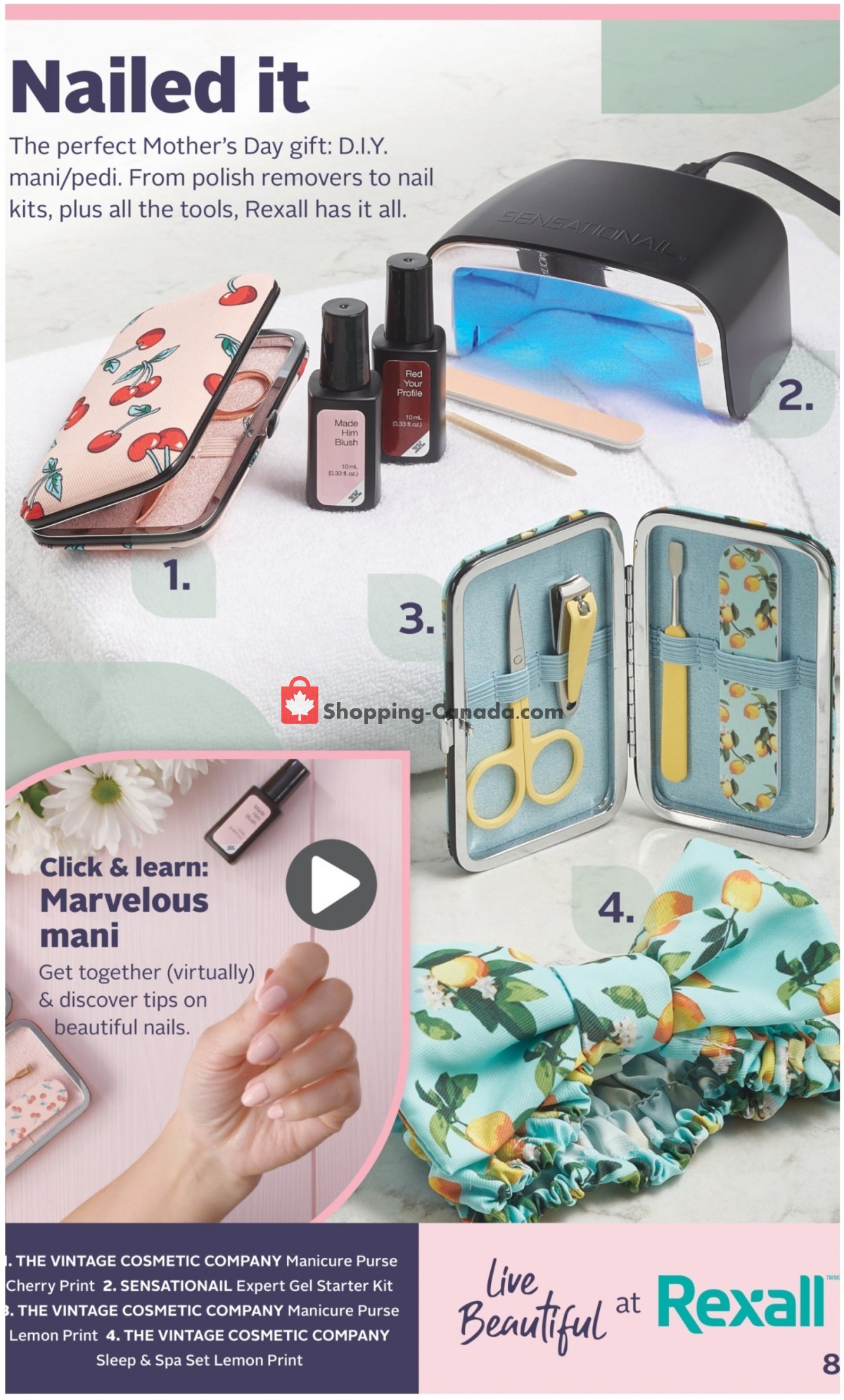 Rexall Drug Store flyer from Friday May 7, 2021 to Thursday May 13, 2021 - page 20