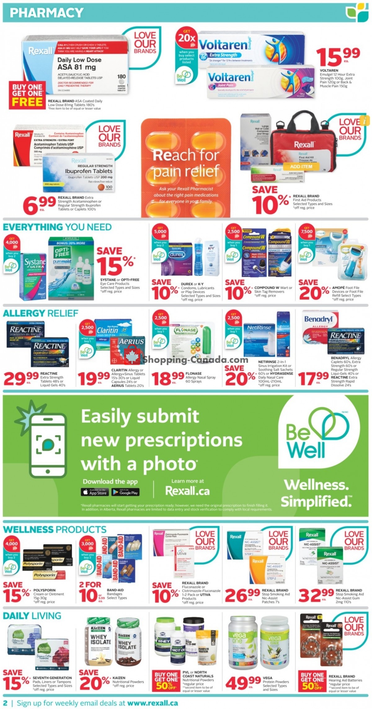 Rexall Drug Store flyer from Friday May 7, 2021 to Thursday May 13, 2021 - page 3