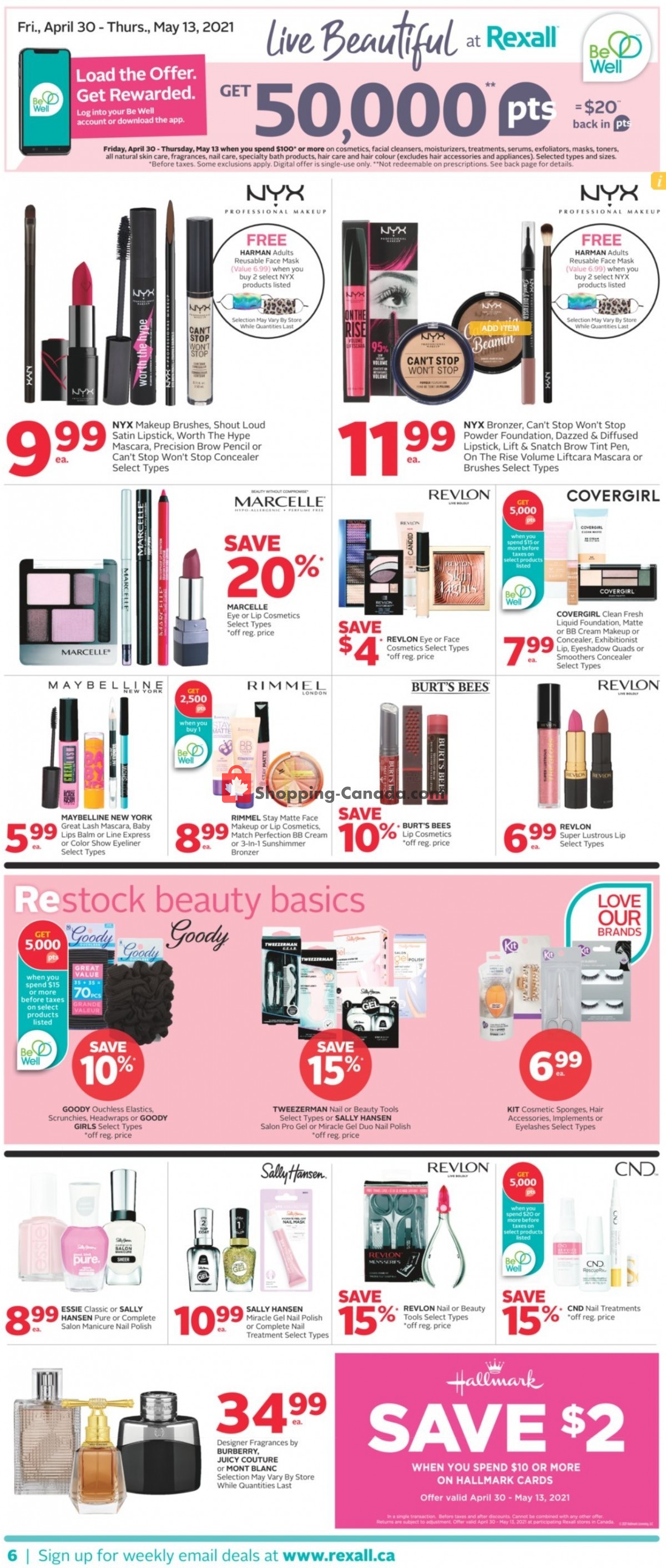 Rexall Drug Store flyer from Friday May 7, 2021 to Thursday May 13, 2021 - page 8