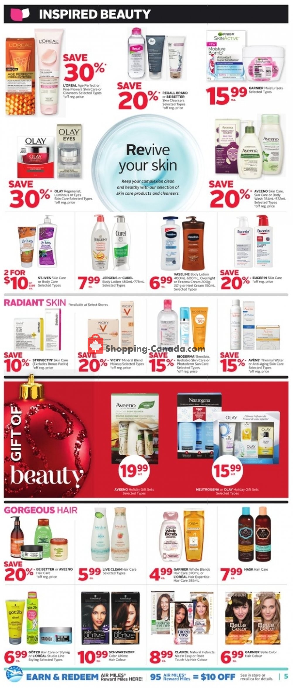 Rexall Drug Store flyer from Friday November 8, 2019 to Thursday November 14, 2019 - page 6