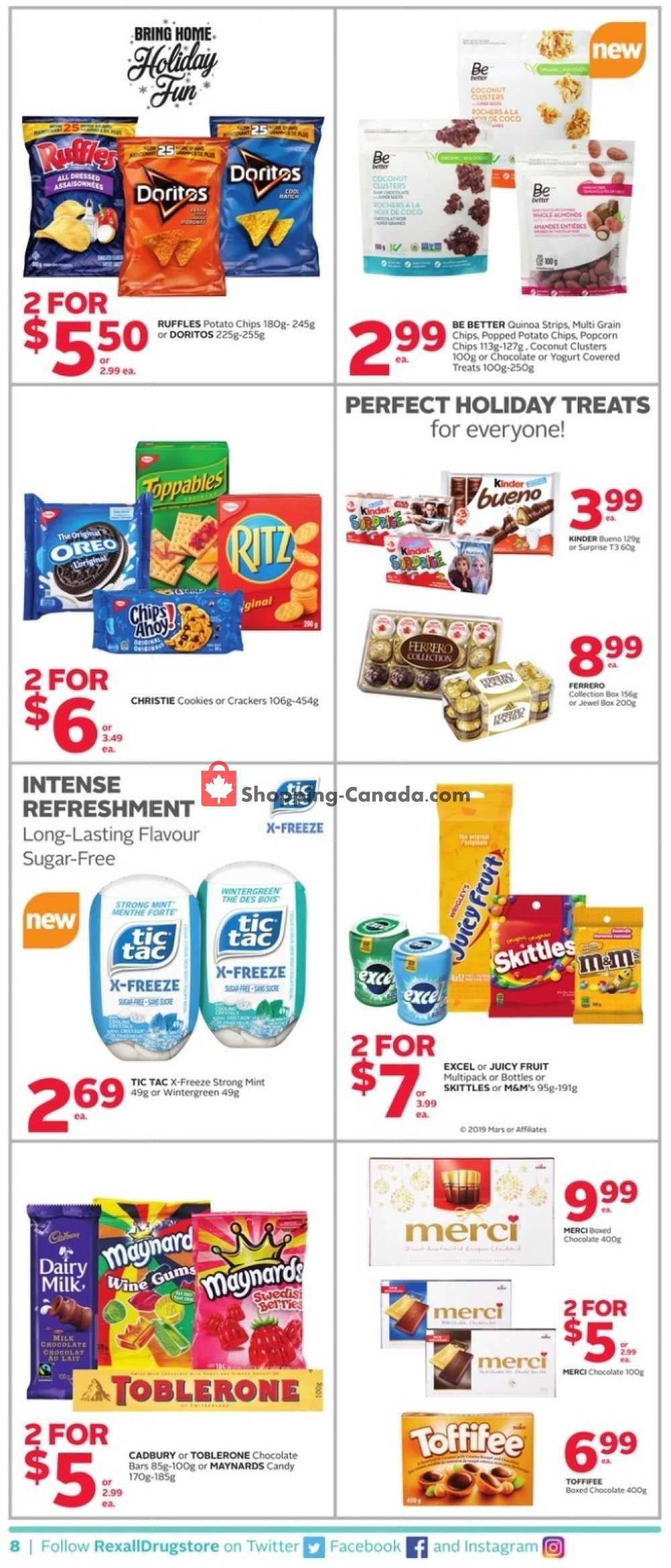 Rexall Drug Store flyer from Friday November 8, 2019 to Thursday November 14, 2019 - page 9