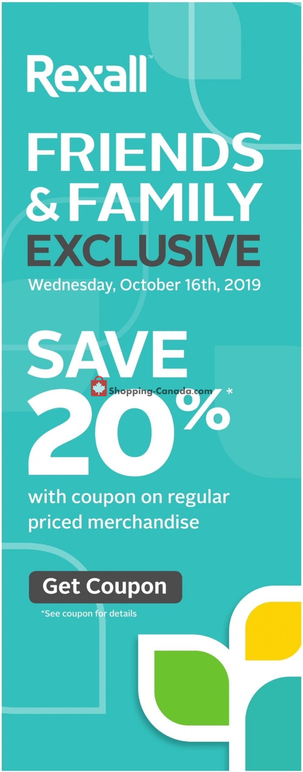 Rexall Drug Store flyer from Friday October 11, 2019 to Thursday October 17, 2019 - page 3