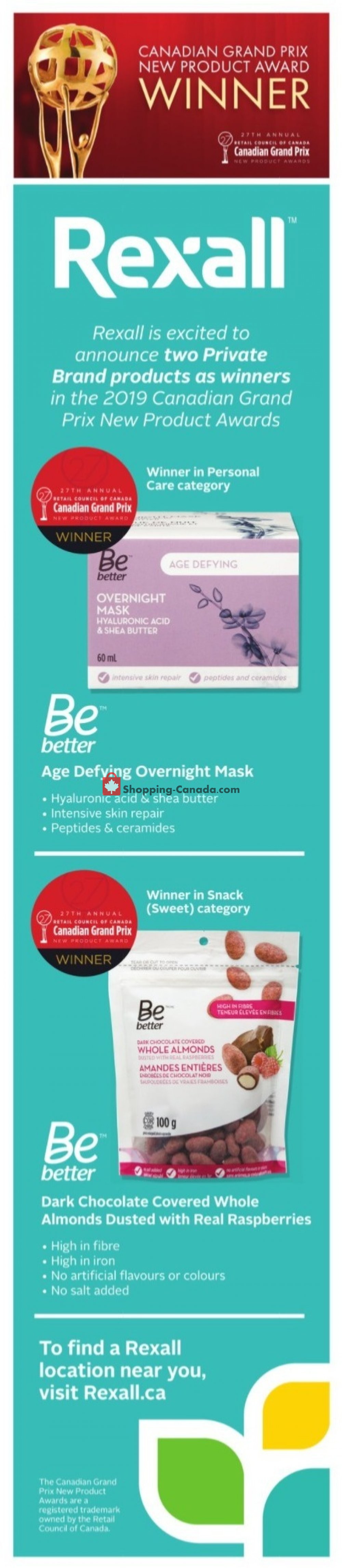 Rexall Drug Store flyer from Friday October 16, 2020 to Thursday October 22, 2020 - page 2
