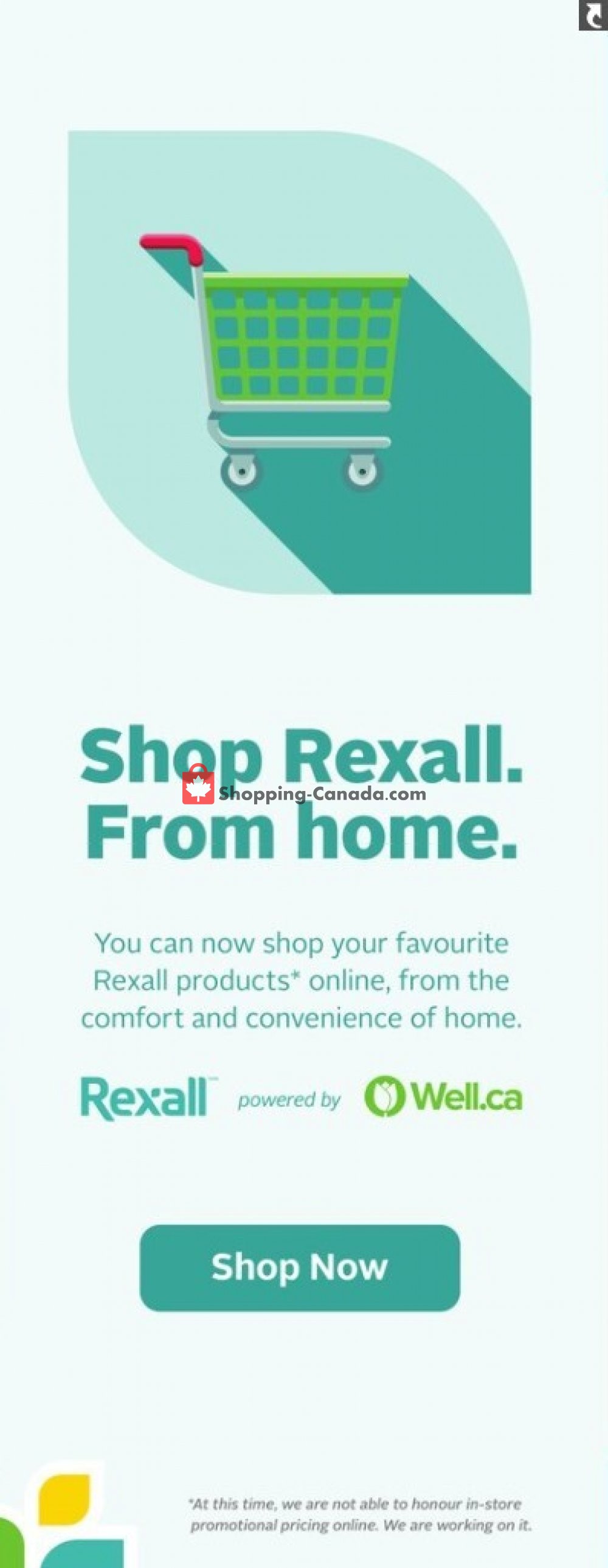 Rexall Drug Store flyer from Friday October 16, 2020 to Thursday October 22, 2020 - page 21