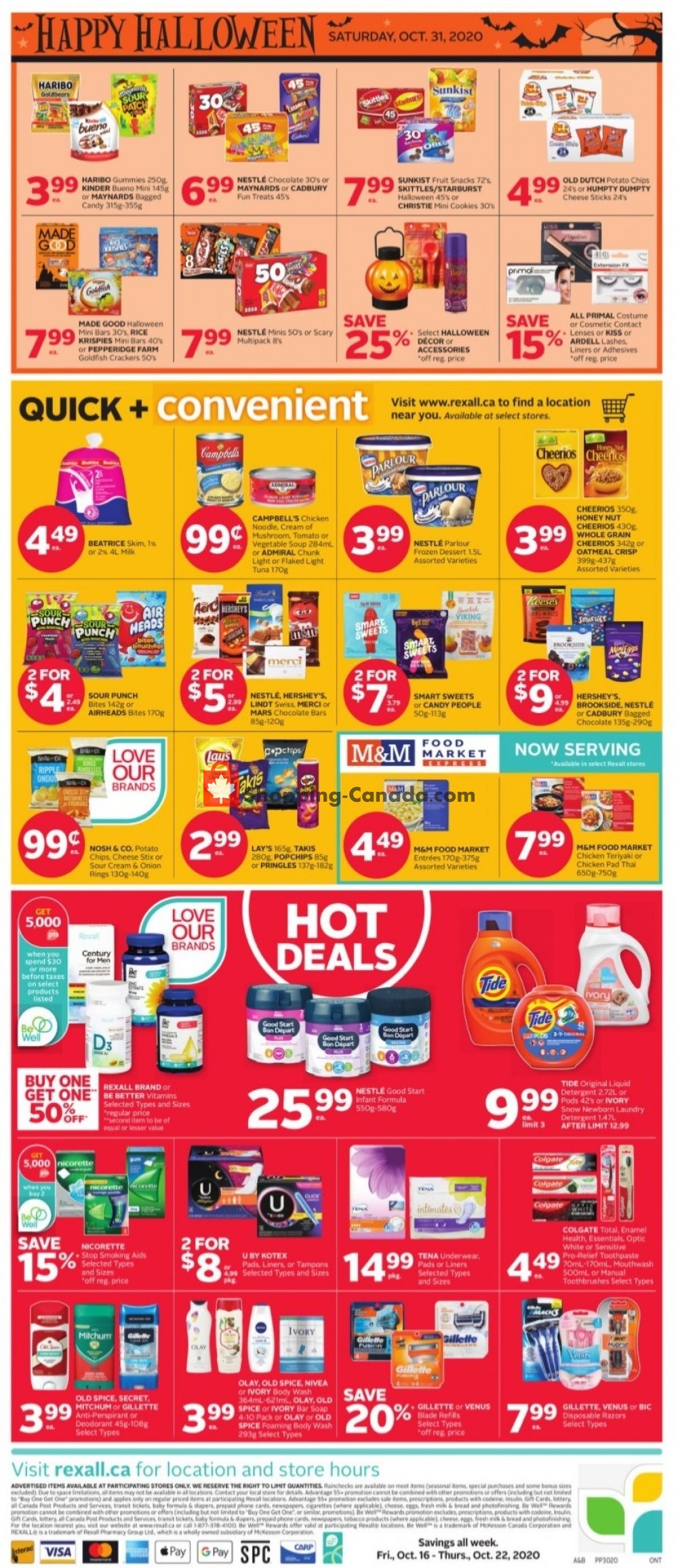 Rexall Drug Store flyer from Friday October 16, 2020 to Thursday October 22, 2020 - page 3