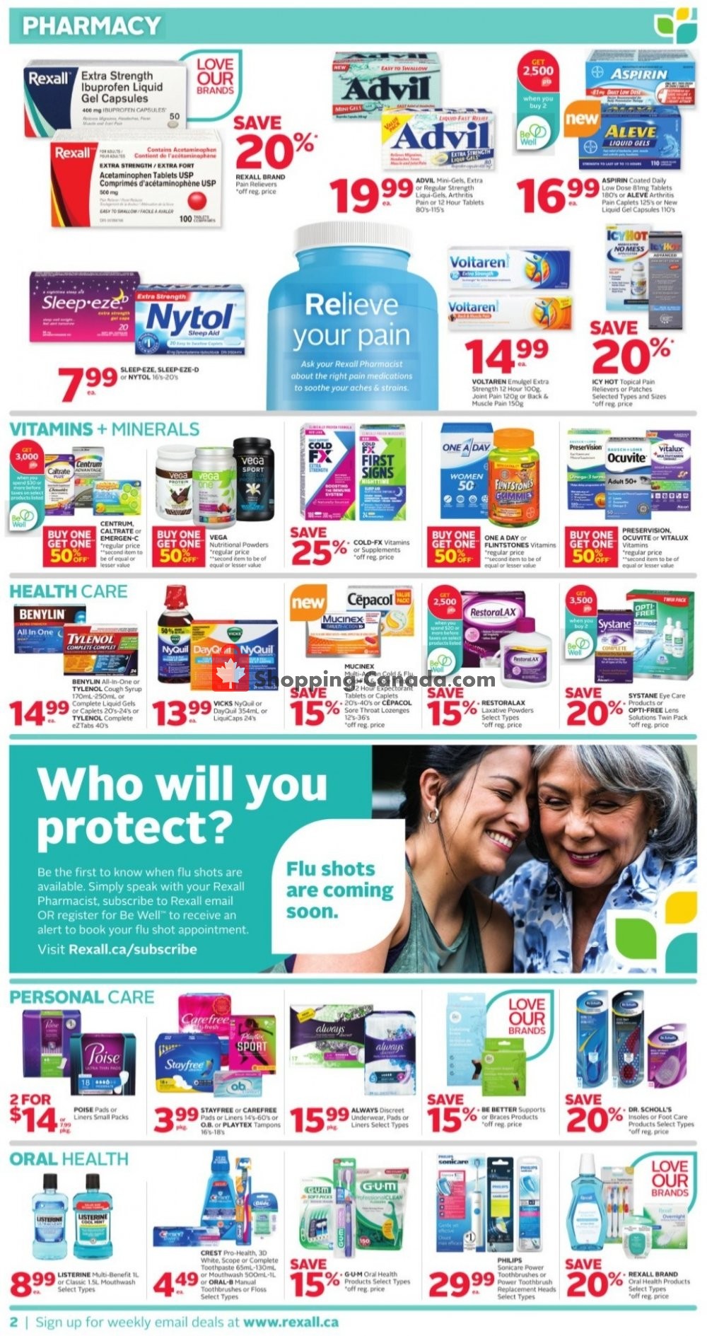 Rexall Drug Store flyer from Friday October 16, 2020 to Thursday October 22, 2020 - page 4