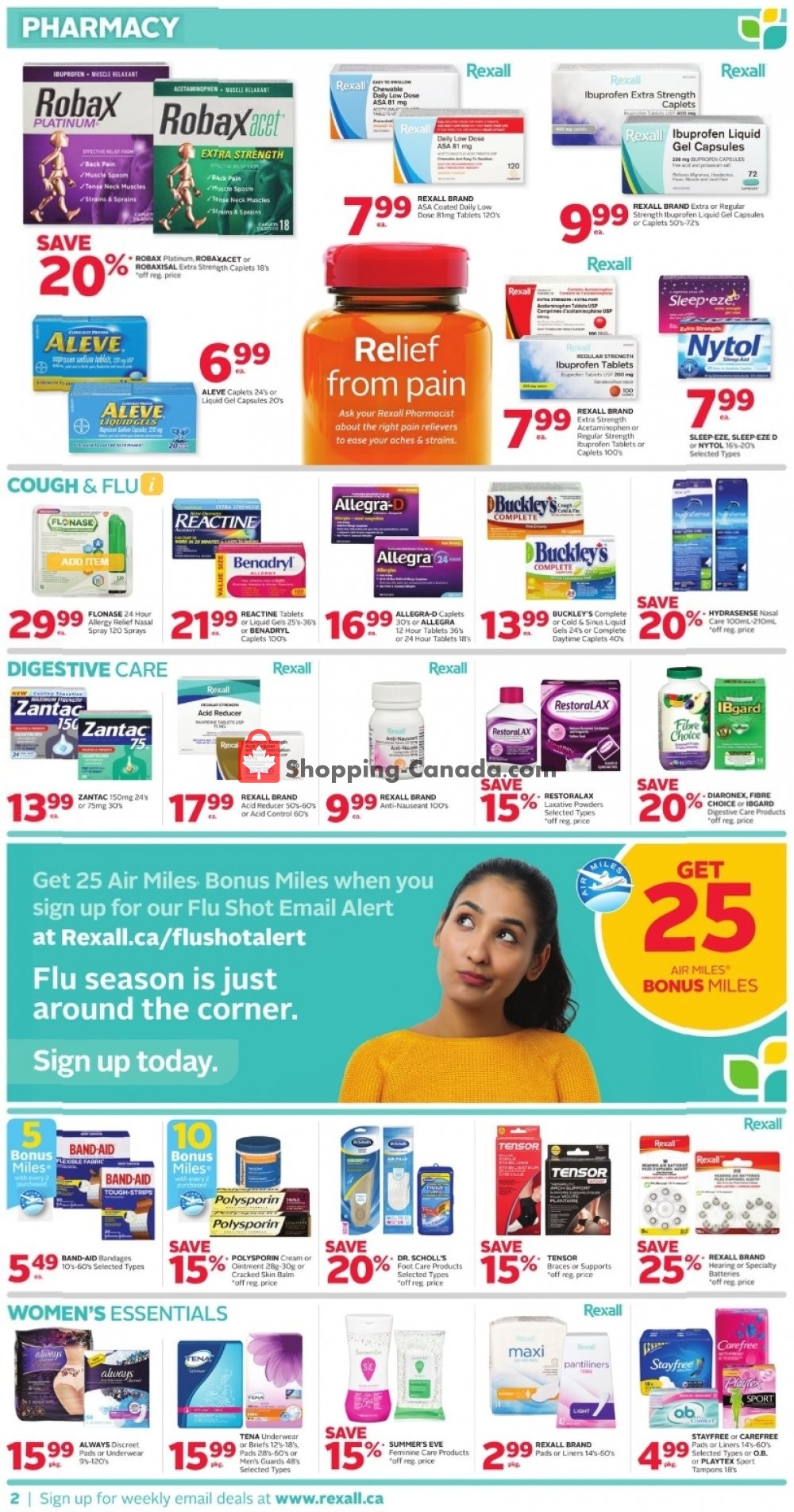 Rexall Drug Store flyer from Friday September 6, 2019 to Thursday September 12, 2019 - page 3